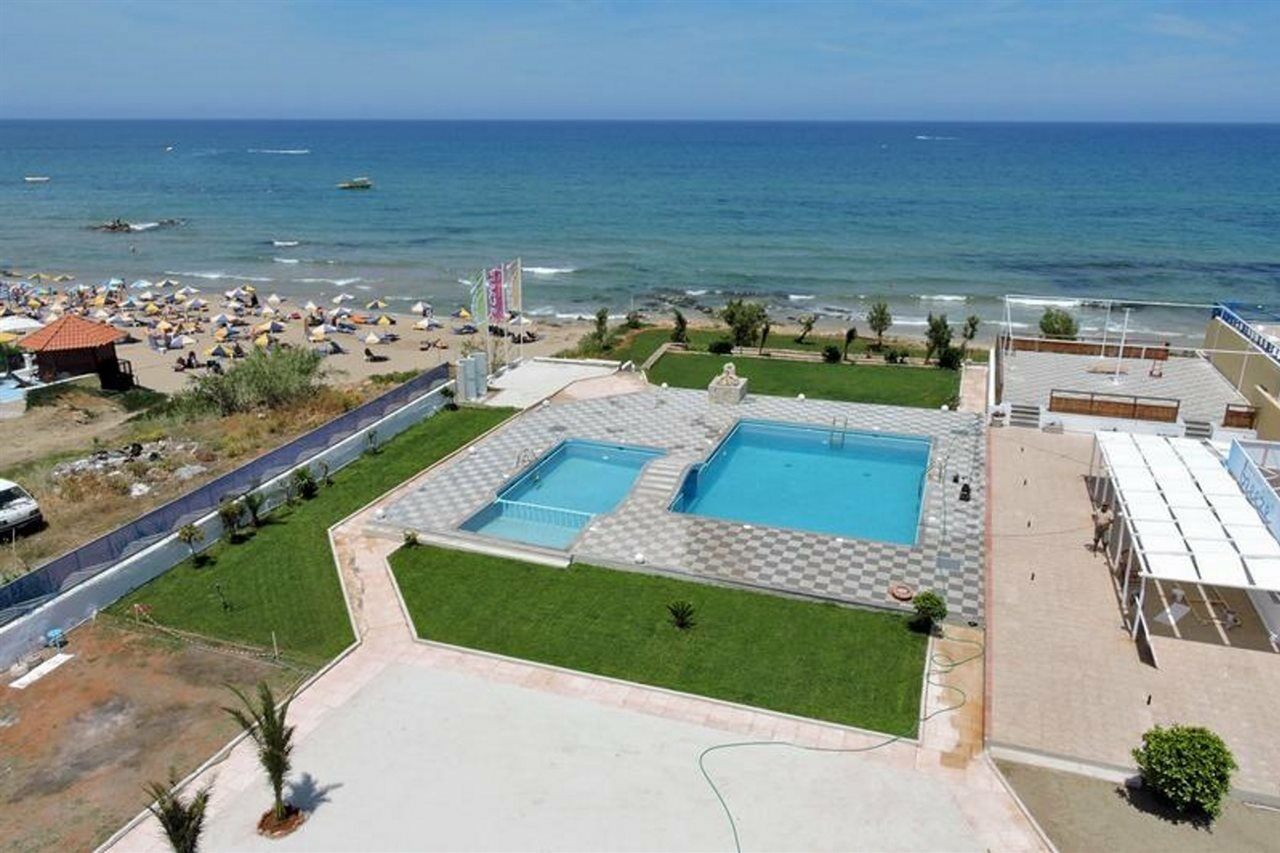Alkyonides Beach Hotel Mália Kültér fotó